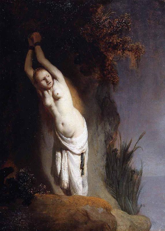 Rembrandt Peale Andromeda Chained to the Rocks